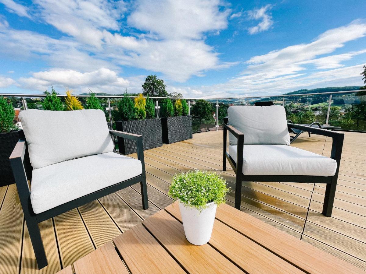 Apartmán Penthouse Sloneczna Rapsodia - Blisko Parku Zdrojowego - Duzy Taras Na Dachu - Piekny Widok - Winda - Garaz Rabka Exteriér fotografie